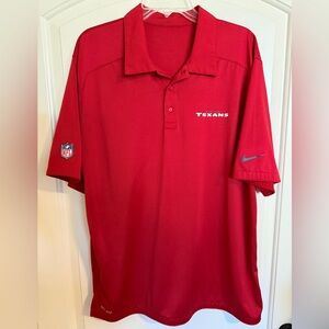 Houston Texans Nike Dri-FIT Polo Shirt - Large